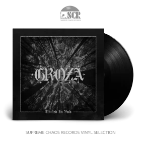 GROZA · Unified In Void (First Press) | BLACK LP (Black Metal Vinyl)