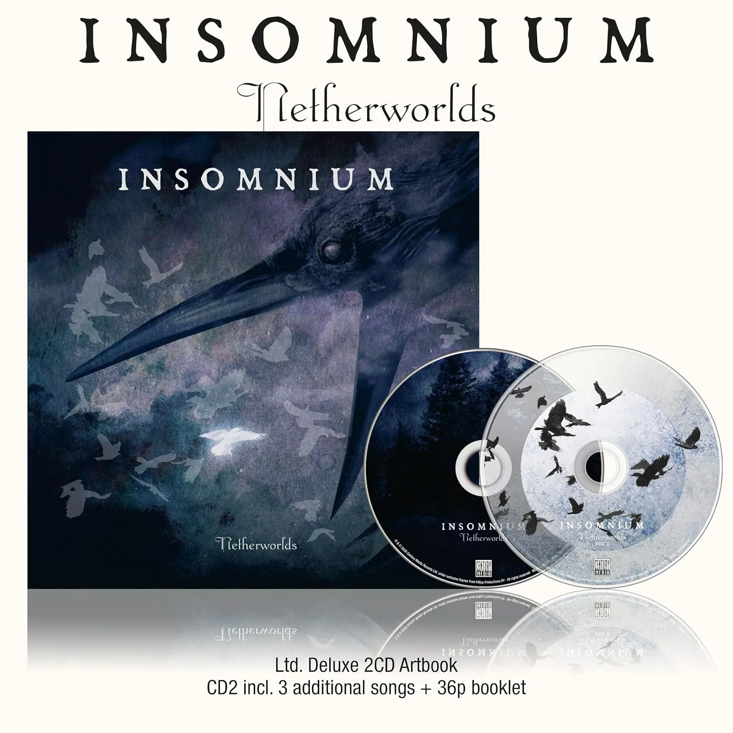 INSOMNIUM - Netherworlds [DELUXE 2CD ARTBOOK] (Melodic Death Metal CDs)