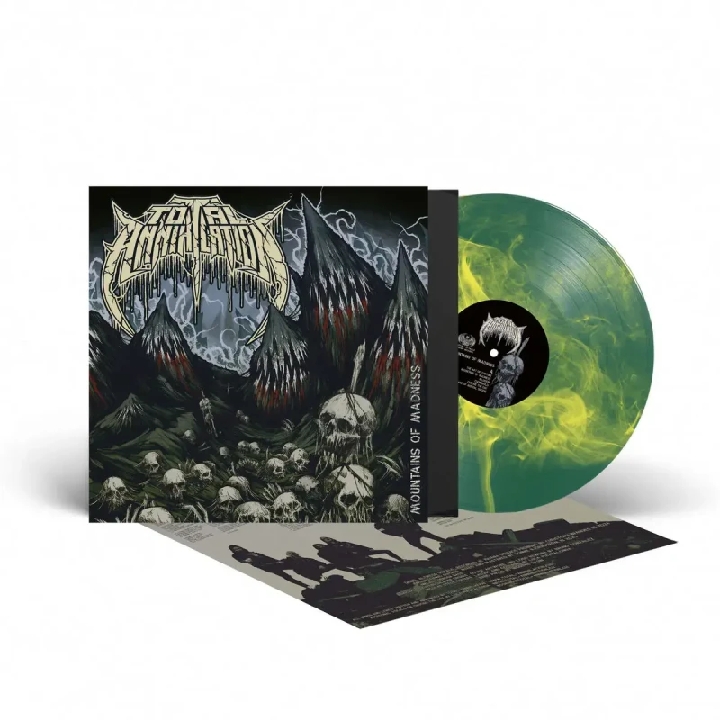 Total Annihilation · Mountains Of Madness | GREEN/YELLOW Marbled LP