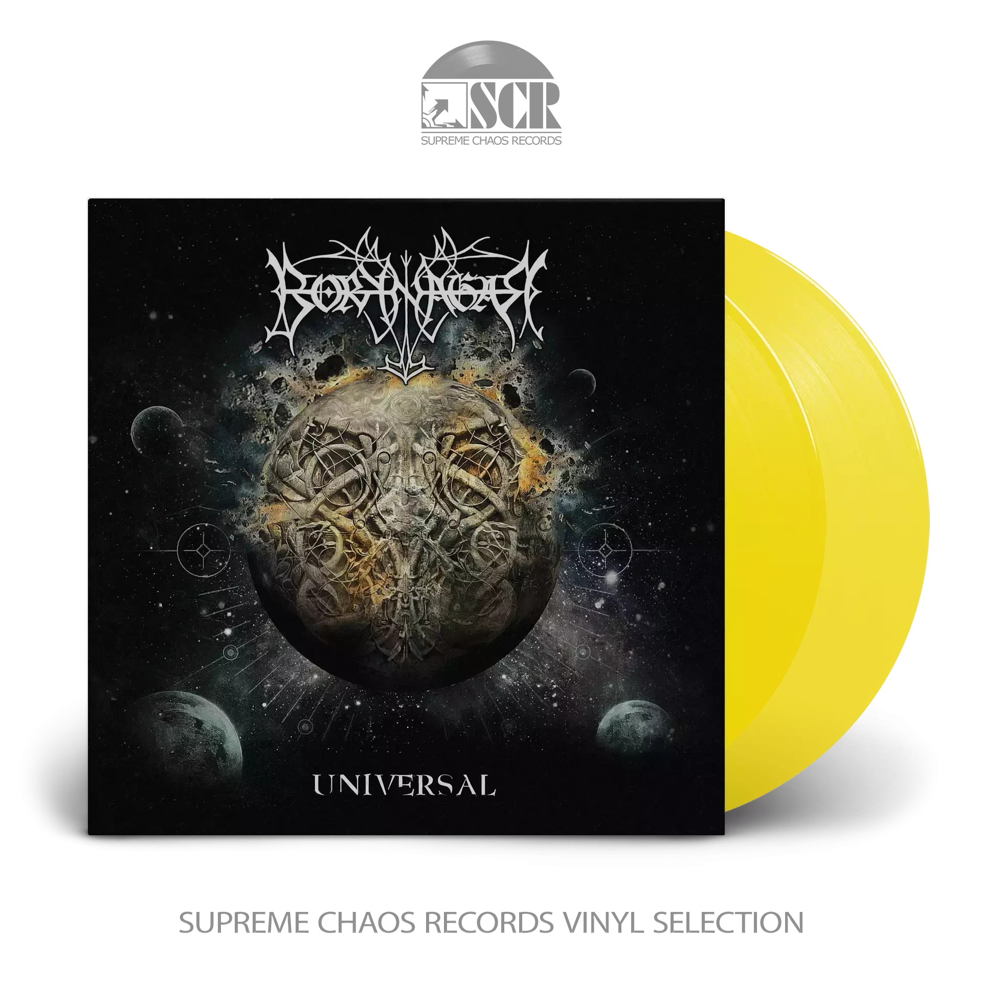 BORKNAGAR · Universal (Re-Issue 2023) | TRANPSARENT YELLOW 2LP (Progressive Metal/Black Metal Vinyl)