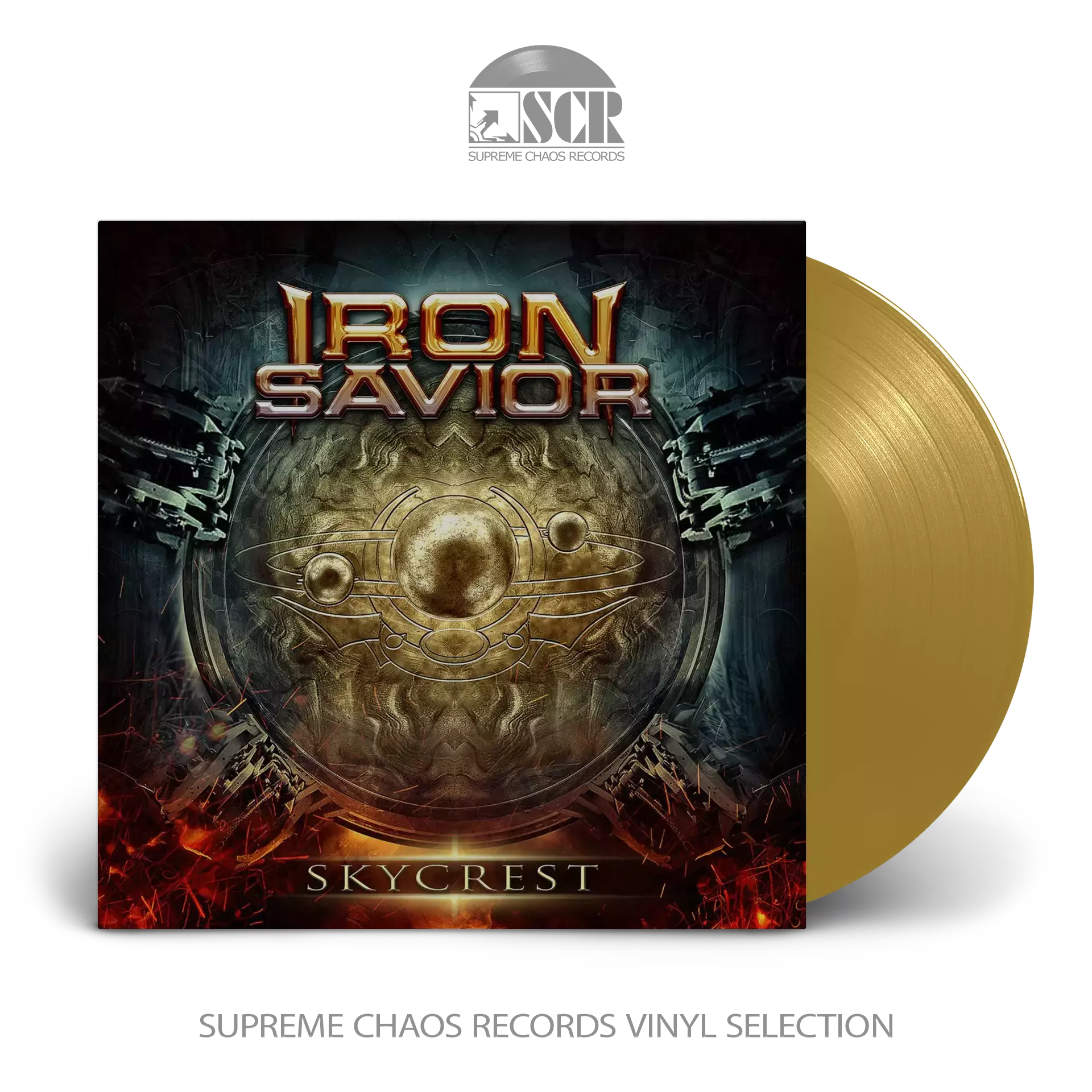 IRON SAVIOR · Skycrest | GOLD LP (Heavy Metal Vinyl)