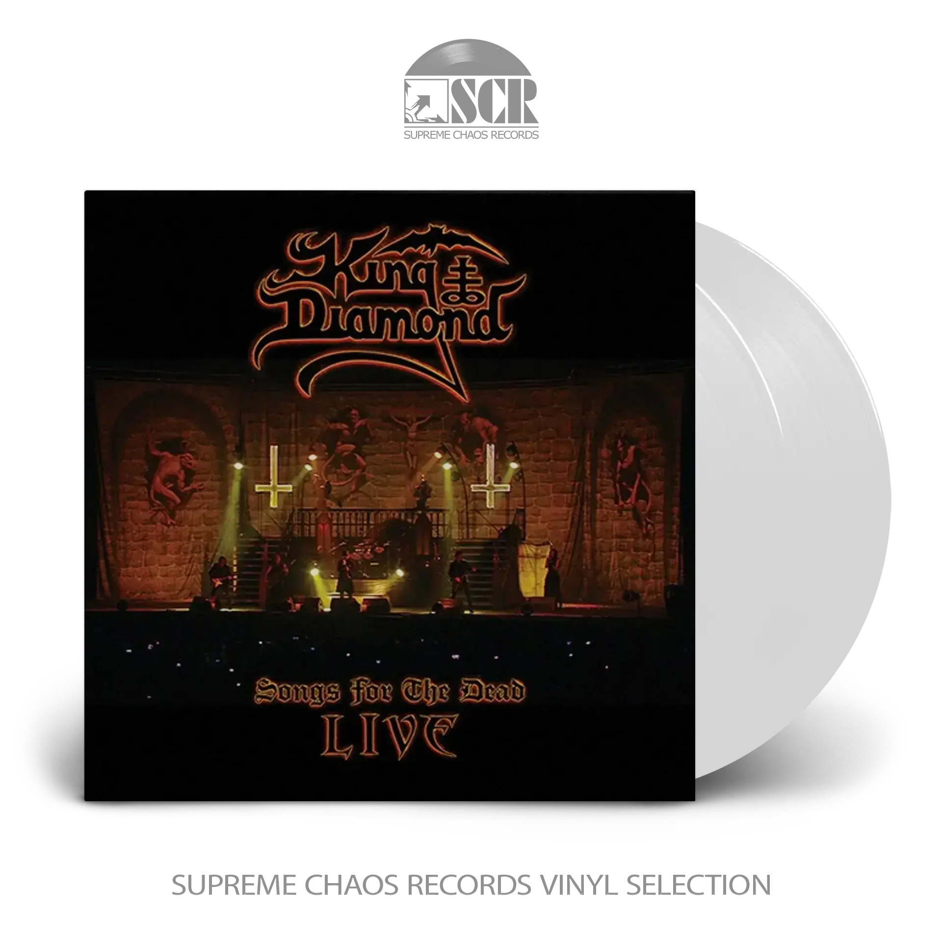 KING DIAMOND · Songs For The Dead Live | WHITE 2LP (Heavy Metal Vinyl)