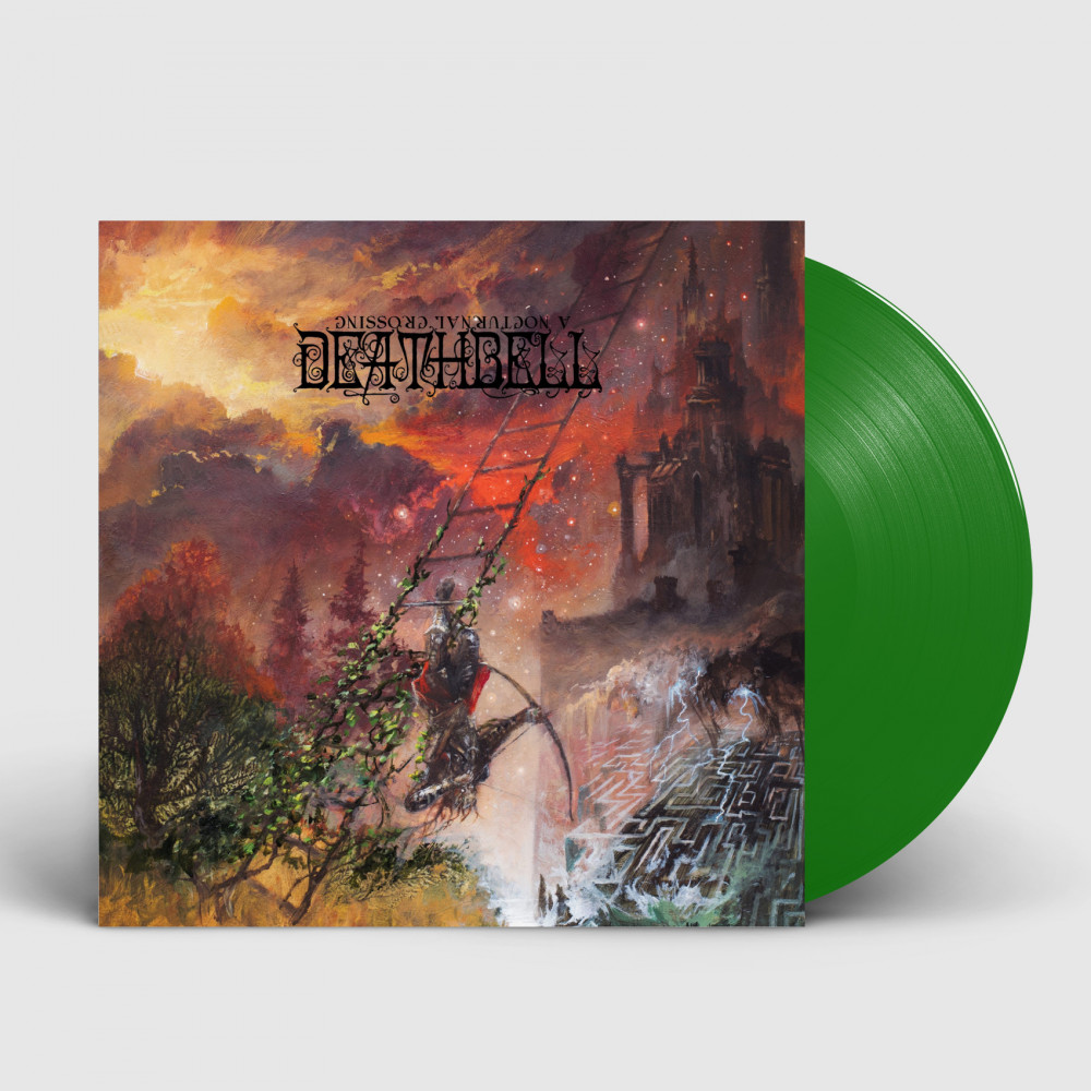 DEATHBELL · A Nocturnal Crossing | GREEN LP (Doom Metal Vinyl)