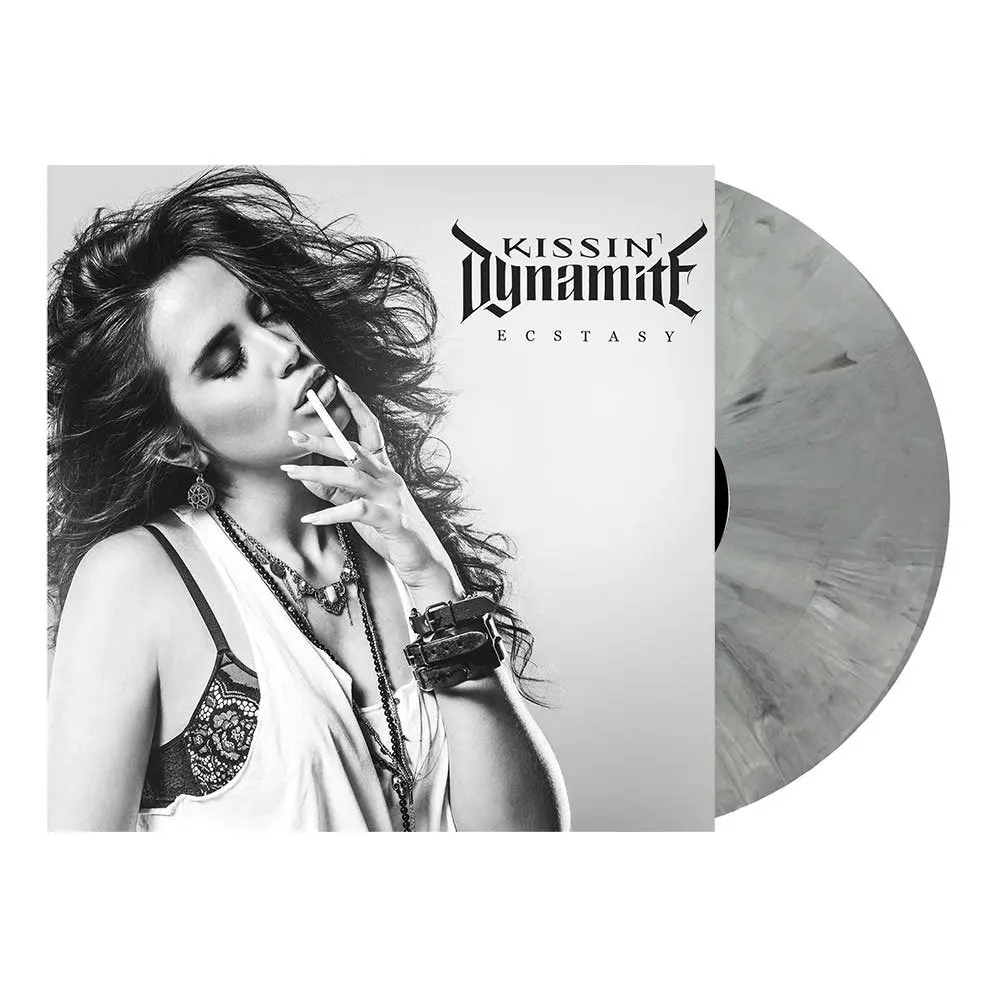 KISSIN' DYNAMITE · Ecstasy | GREY MARBLED LP (Hard Rock Vinyl) · Bild 3