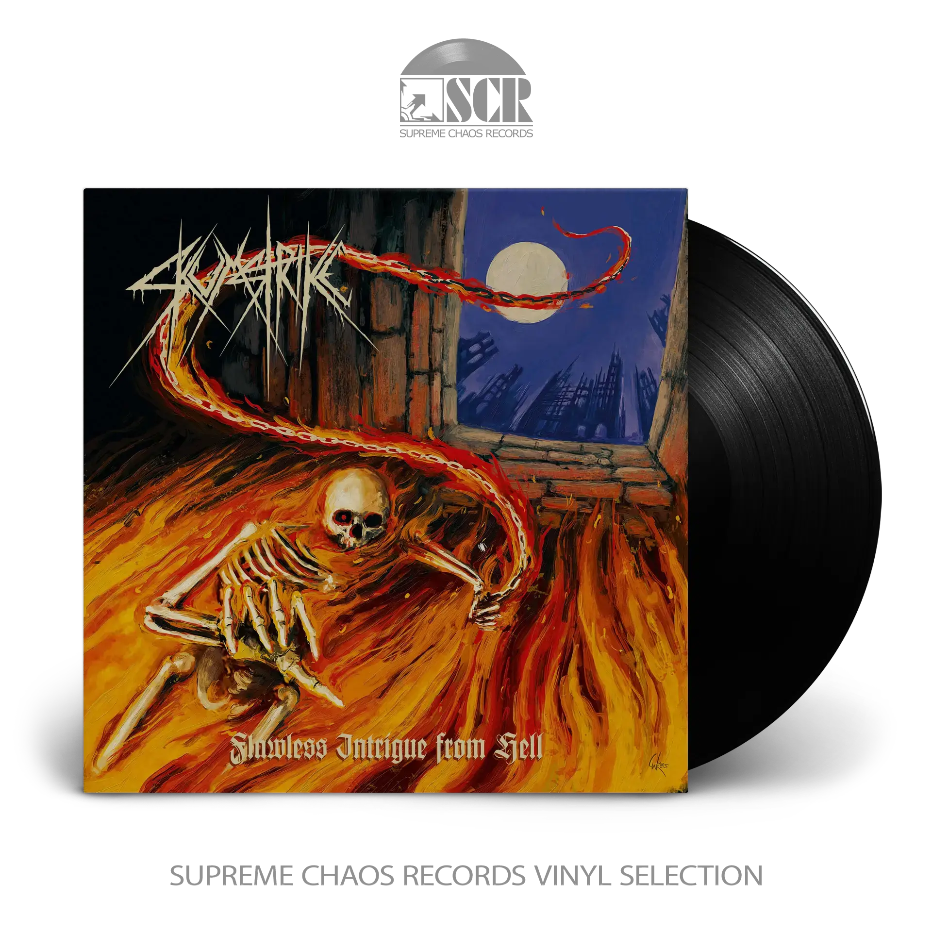 SKUMSTRIKE · Flawless Intrigue from Hell | BLACK LP (Thrash Metal Vinyl)