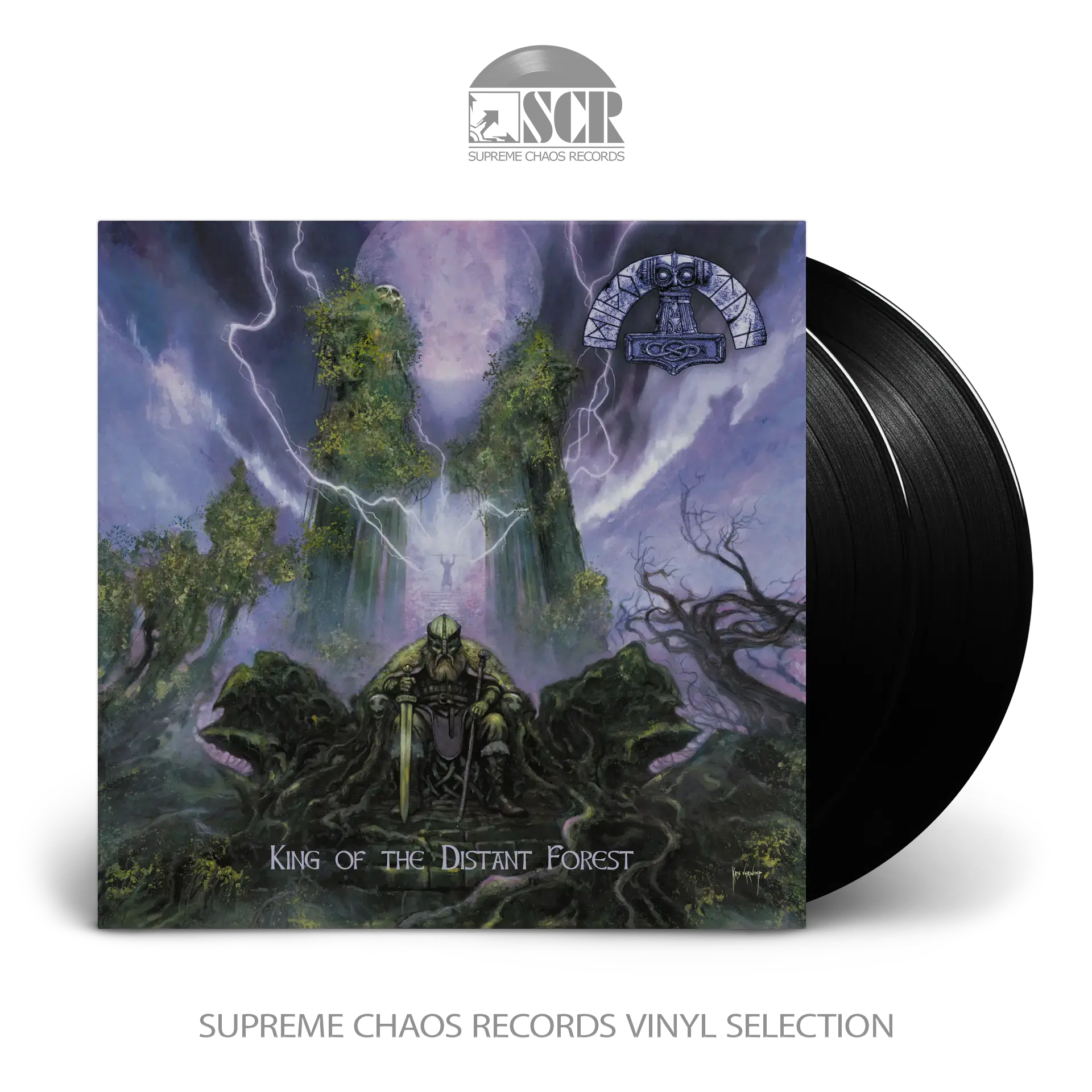 MITHOTYN · King of the Distant Forest | BLACK 2LP (Black Metal/Viking Metal Vinyl)
