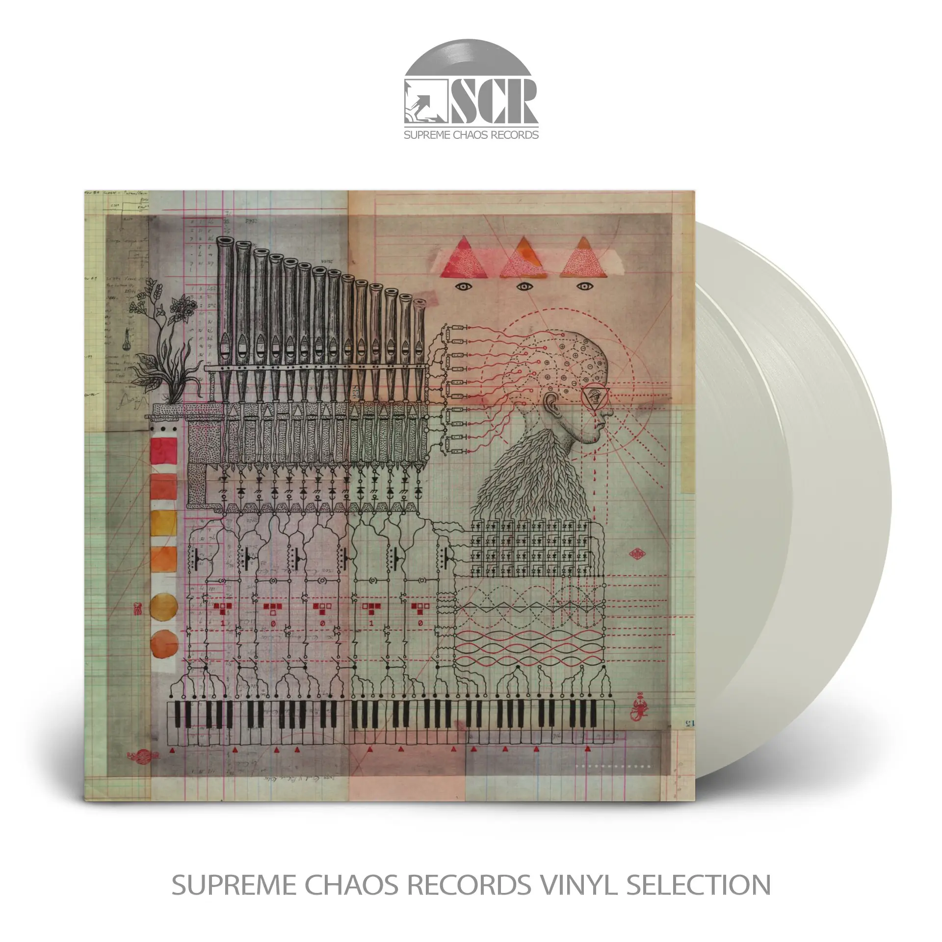 PUSCIFER · Existential Reckoning - Re-Wired | CLEAR DLP (Progressive Rock Vinyl)