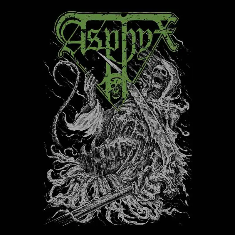 ASPHYX · Necroceros (Pop-Up) | GREEN LP (Death Metal Vinyl) · Bild 3