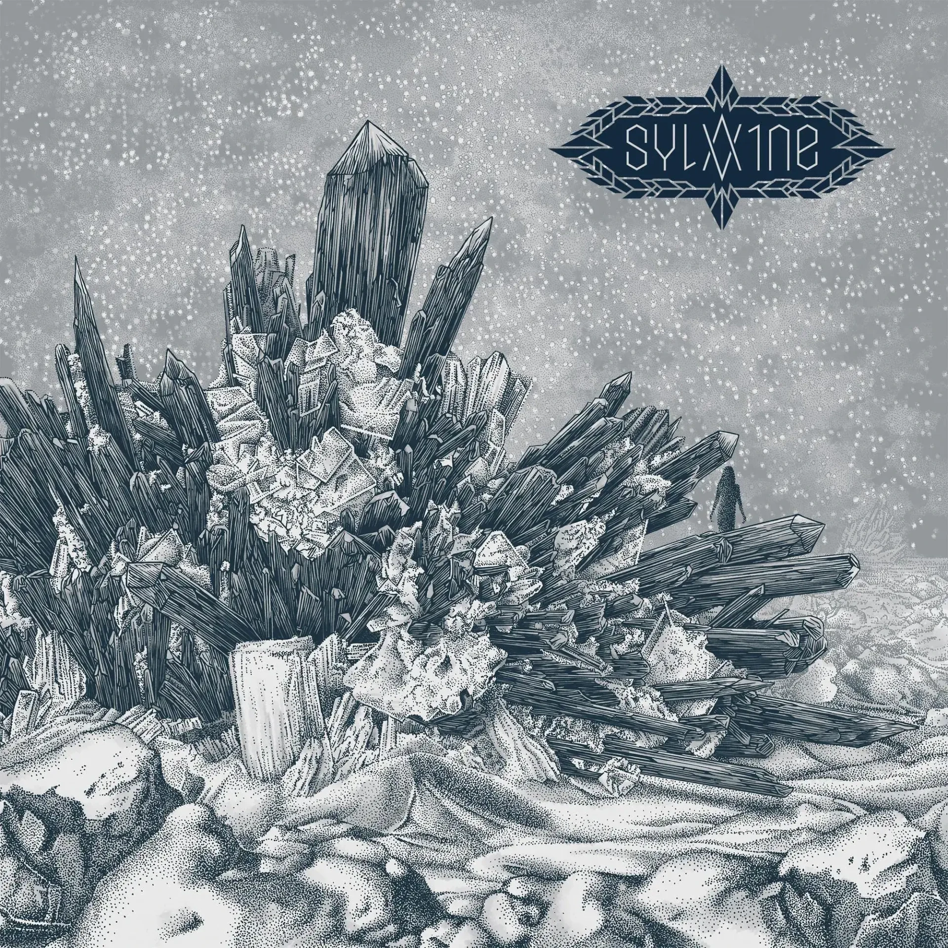 SYLVAINE - Atoms Aligned, Coming Undone · SPLATTER LP (Post Metal/Black Metal Vinyl) · Bild 1