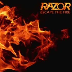 RAZOR · Escape the Fire | BI-COLOR/SPLATTER LP (Heavy Metal/Thrash Metal Vinyl) · Bild 1