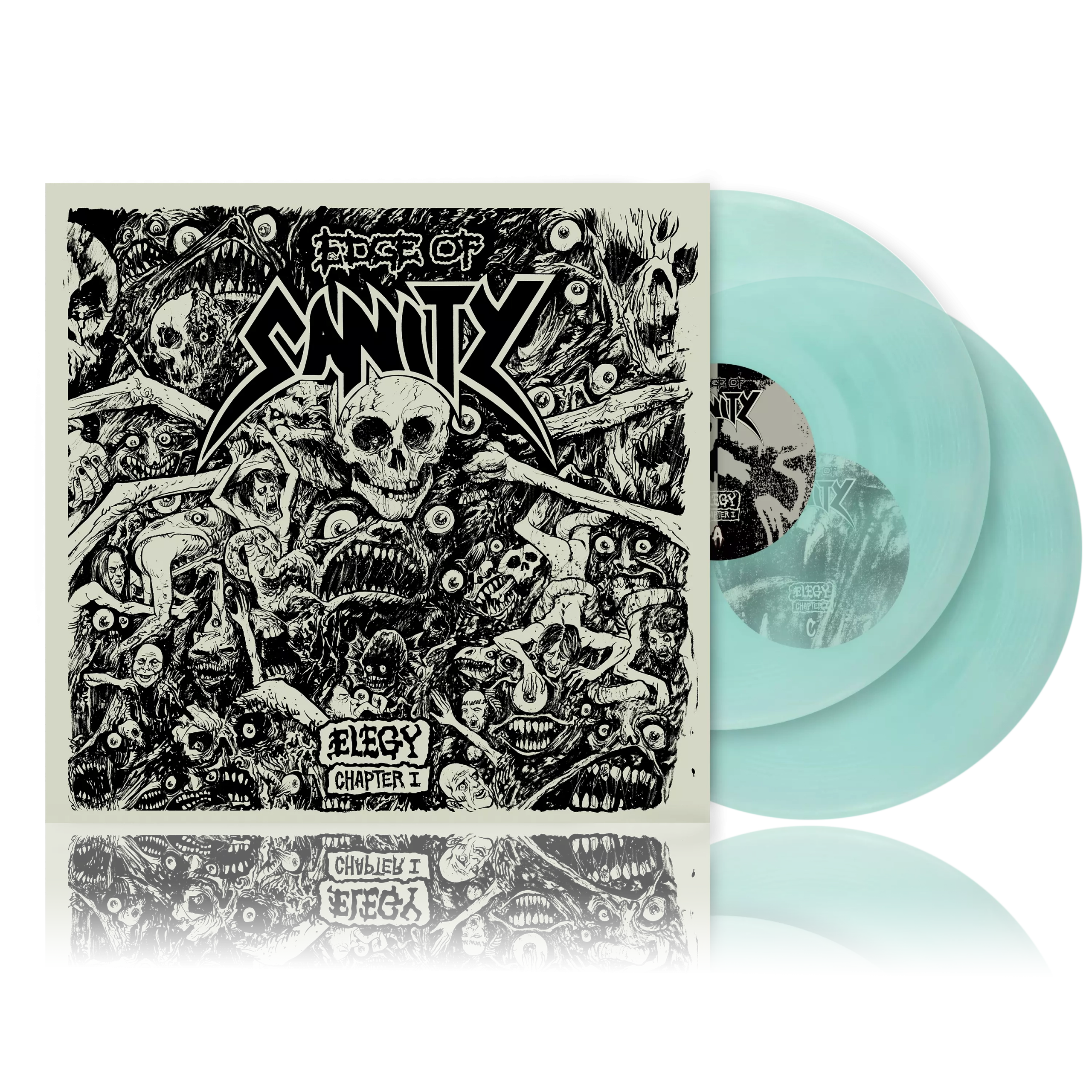 EDGE OF SANITY - Elegy - Chapter I · TRANSPARENT COKE BOTTLE GREEN DLP (Death Metal Vinyl)
