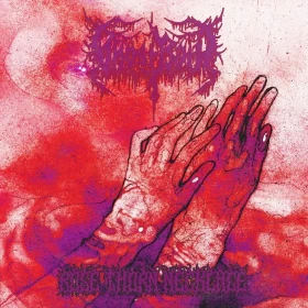 GHOST BATH · Rose Thorn Necklace | RED SWIRL LP (Black Metal Vinyl) · Bild 1