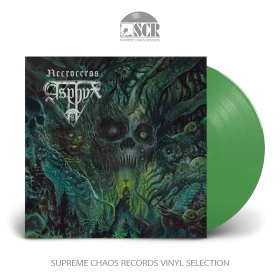 ASPHYX · Necroceros (Pop-Up) | GREEN LP (Death Metal Vinyl)