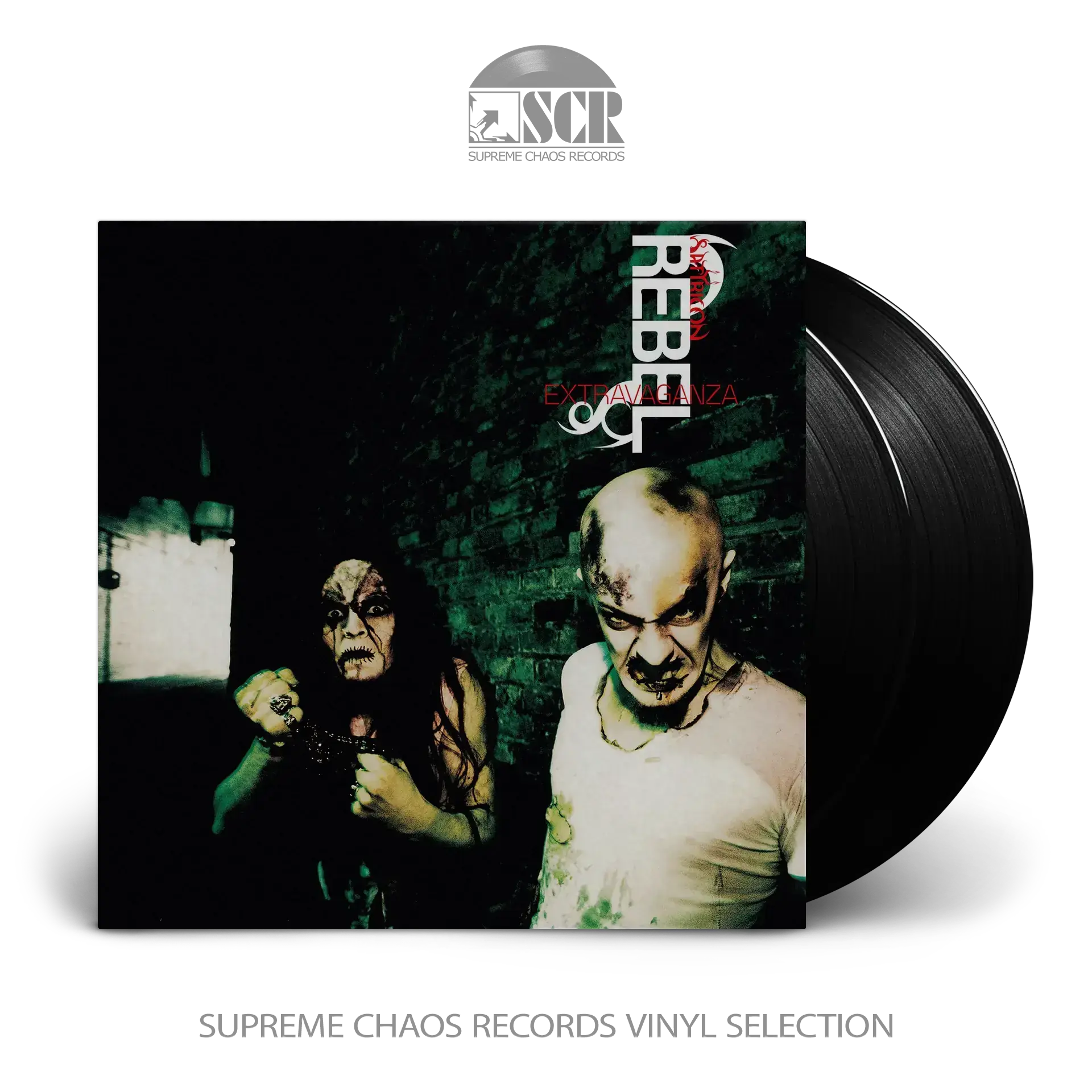 SATYRICON · Rebel Extravaganza | BLACK 2LP (Black Metal Vinyl)