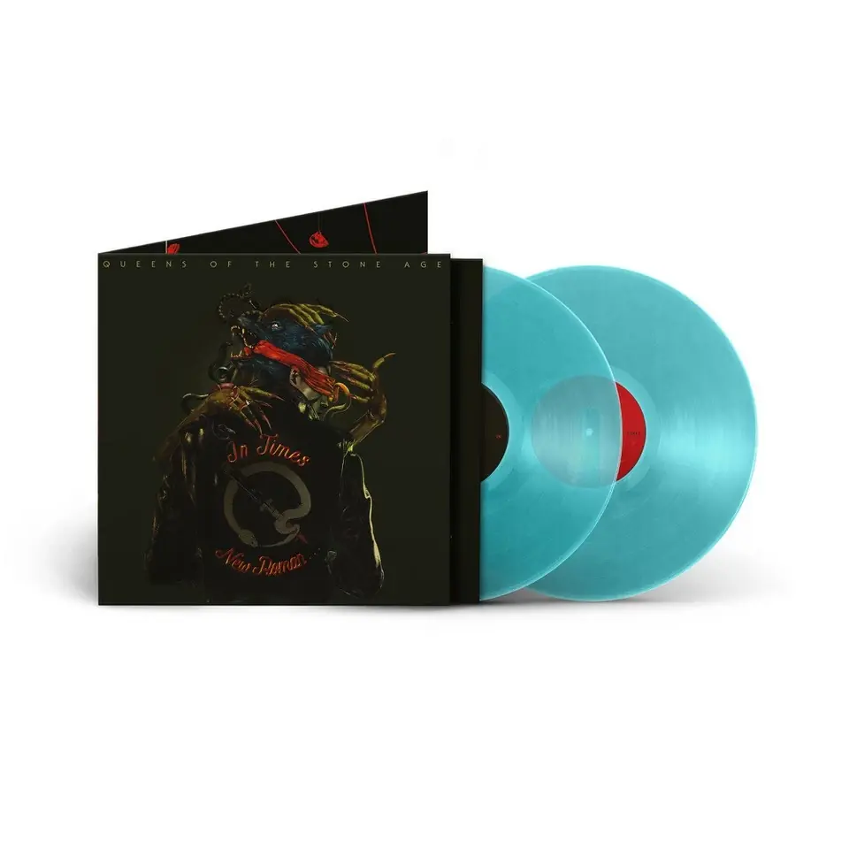 QUEENS OF THE STONE AGE · In Times New Roman... | TRANSPARENT BLUE 2LP (Alternative Rock Vinyl)