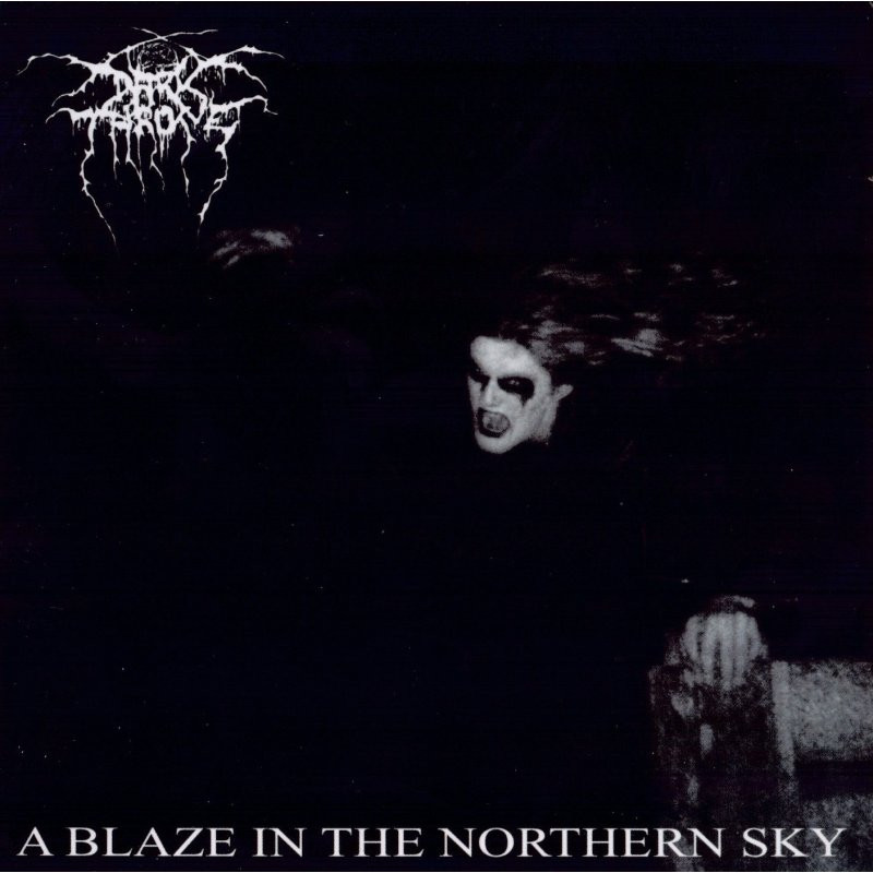DARKTHRONE - A Blaze In The Northern Sky · WHITE LP · Bild 1 DARKTHRONE - A Blaze In The Northern Sky · WHITE LP (Black Metal Vinyl) · Bild 1