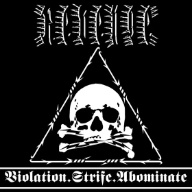 REVENGE · Violation.Strife.Abominate | BLACK LP (Black Metal Vinyl) · Bild 1