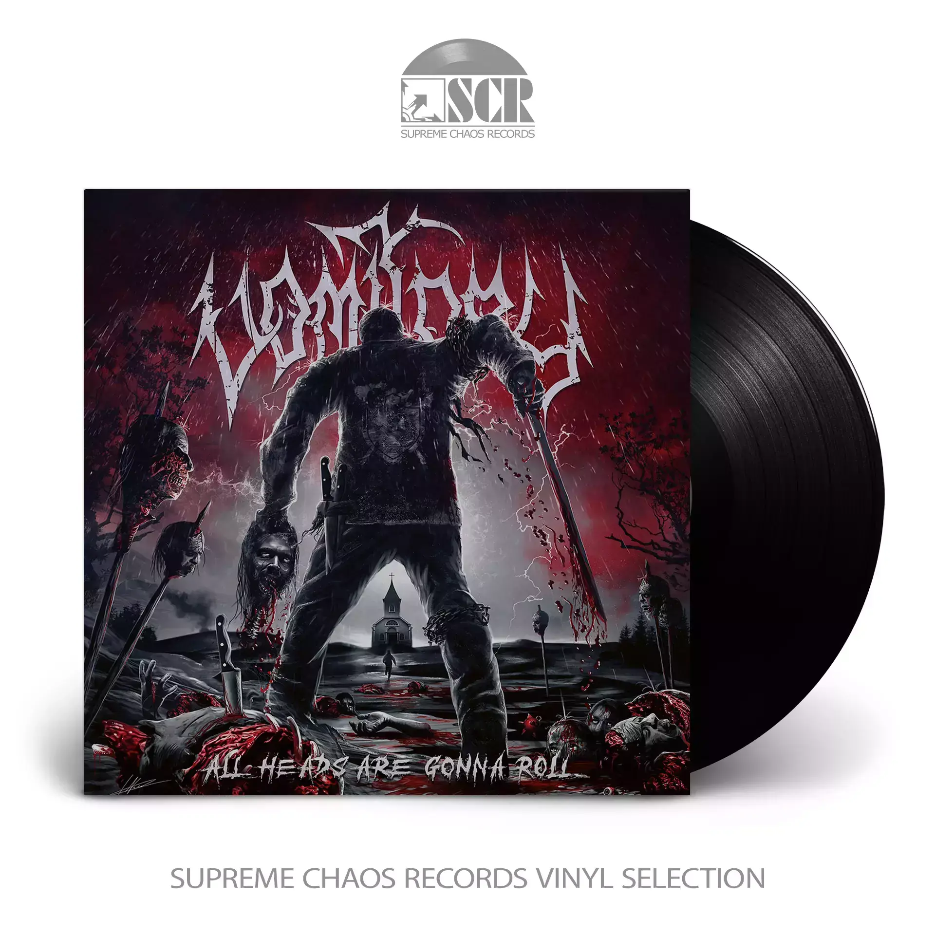 VOMITORY · All Heads Are Gonna Roll | BLACK LP (Death Metal Vinyl)