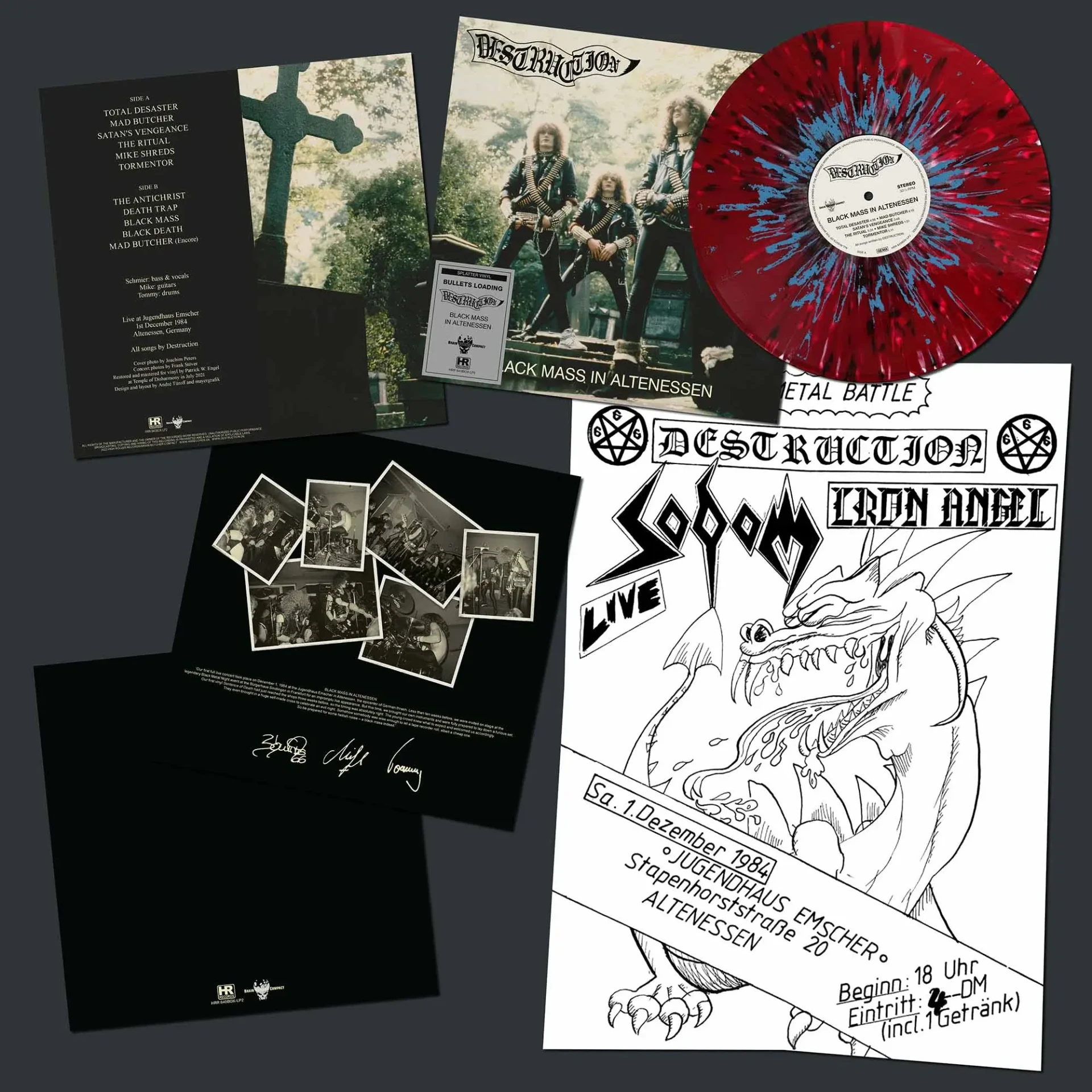 DESTRUCTION - Bullets Loading [BOX SET] (Thrash Metal Vinyl) · Bild 3
