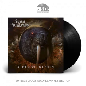 IRON WALRUS · A Beast Within | BLACK LP (Sludge Vinyl)