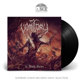 VOMITORY · In Death Throes | BLACK LP (Death Metal Vinyl)
