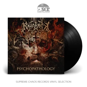 RAGNAROK · Psychopathology | BLACK LP (Black Metal Vinyl)