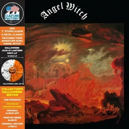 Angel Witch · Angel Witch | ORANGE/CLEAR Splatter LP