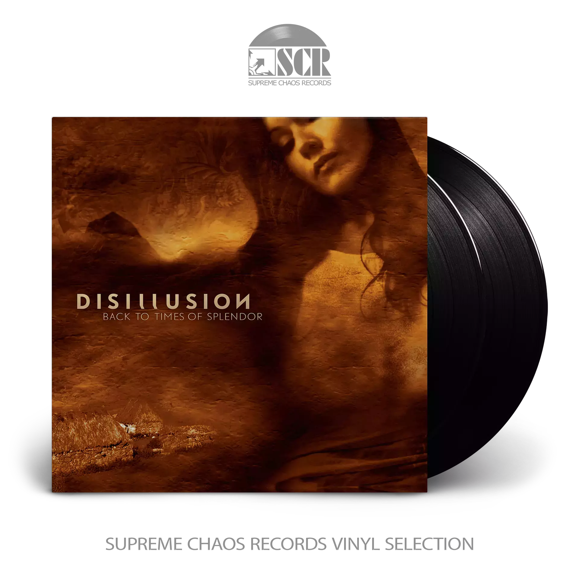 DISILLUSION · Back To Times Of Splendor (20th Anniversary Re-Issue) | BLACK 2LP (Progressive Metal Vinyl)
