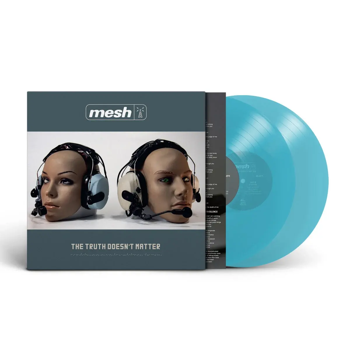 MESH · The Truth Doesn't Matter | CURACAO/BLUE MARBLED 2LP (Electronic/Synth Pop Vinyl) · Bild 2