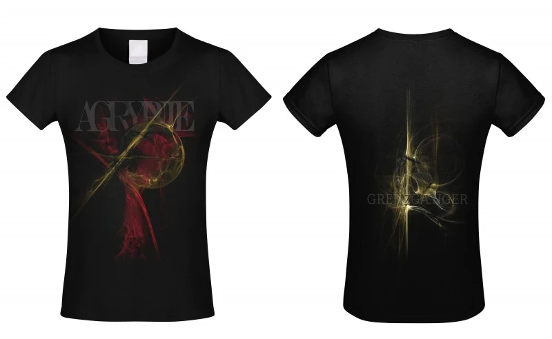 AGRYPNIE · Motiv: Grenzgænger-Album Girlie | GIRL-M (Black Metal Clothes)