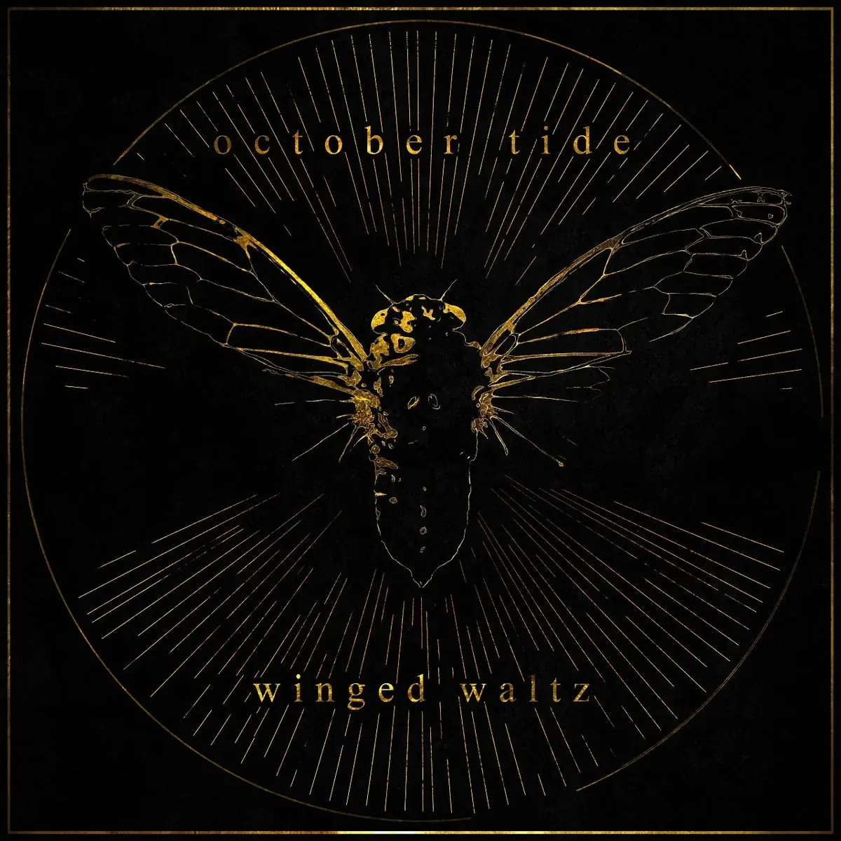 OCTOBER TIDE · Winged Waltz | BLACK LP (Death Metal Vinyl) · Bild 1