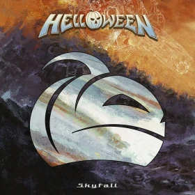 HELLOWEEN · Skyfall | ORANGE/BLACK INKSPOT LP (Heavy Metal Vinyl) · Bild 1