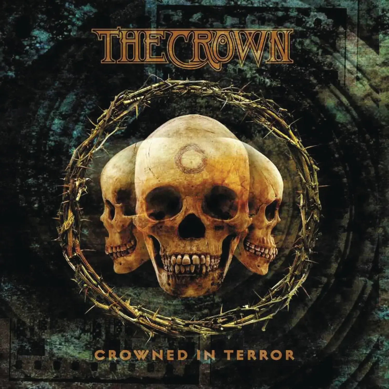 THE CROWN · Crowned In Terror | BLACK LP (Death Metal Vinyl) · Bild 1