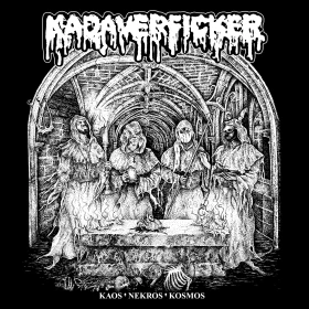 KADAVERFICKER · Kaos Nekros Kosmos | WHITE LP (Death Metal/Grindcore/Black Metal Vinyl) · Bild 1