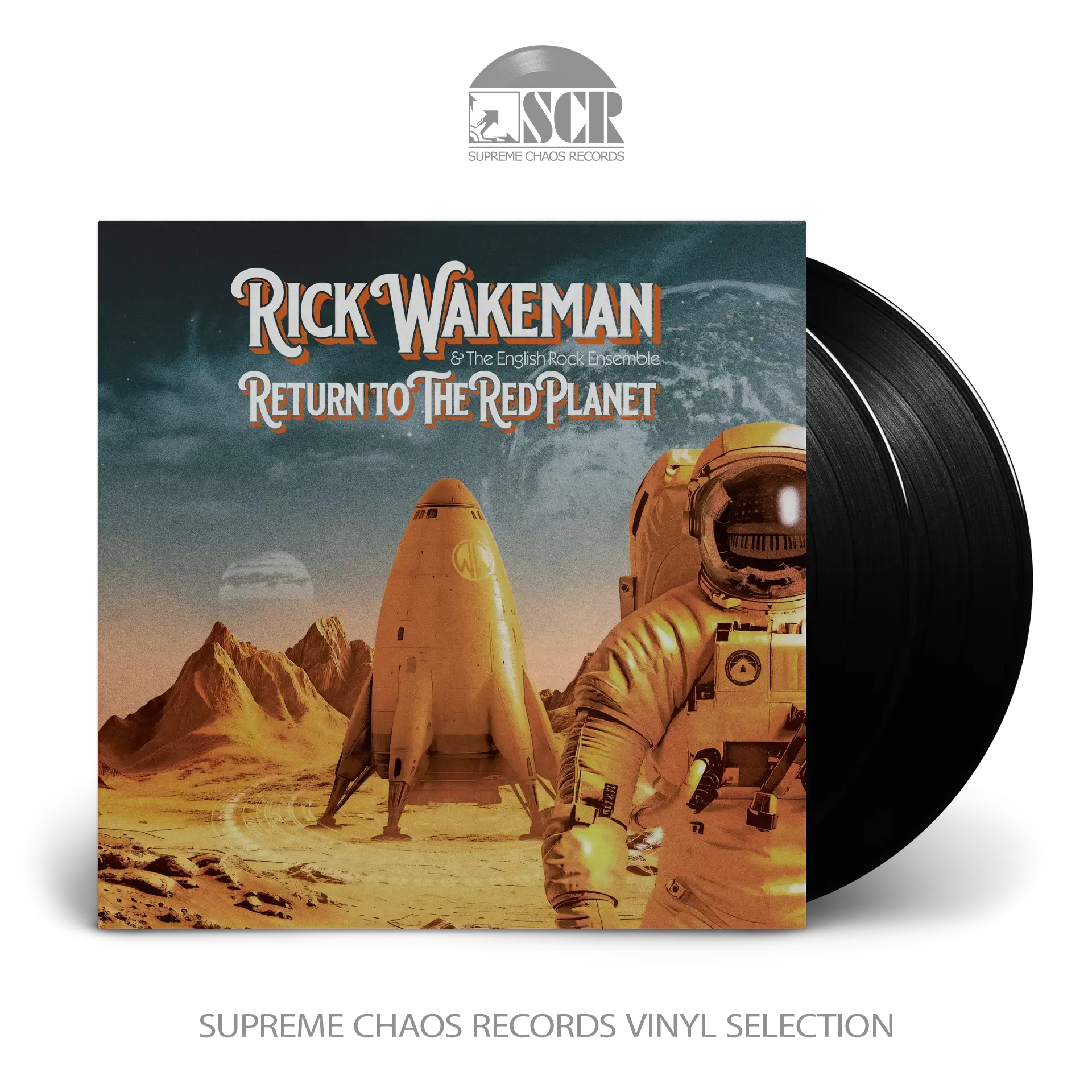 RICK WAKEMAN · Return To The Red Planet | BLACK 2LP (Progressive Rock Vinyl)