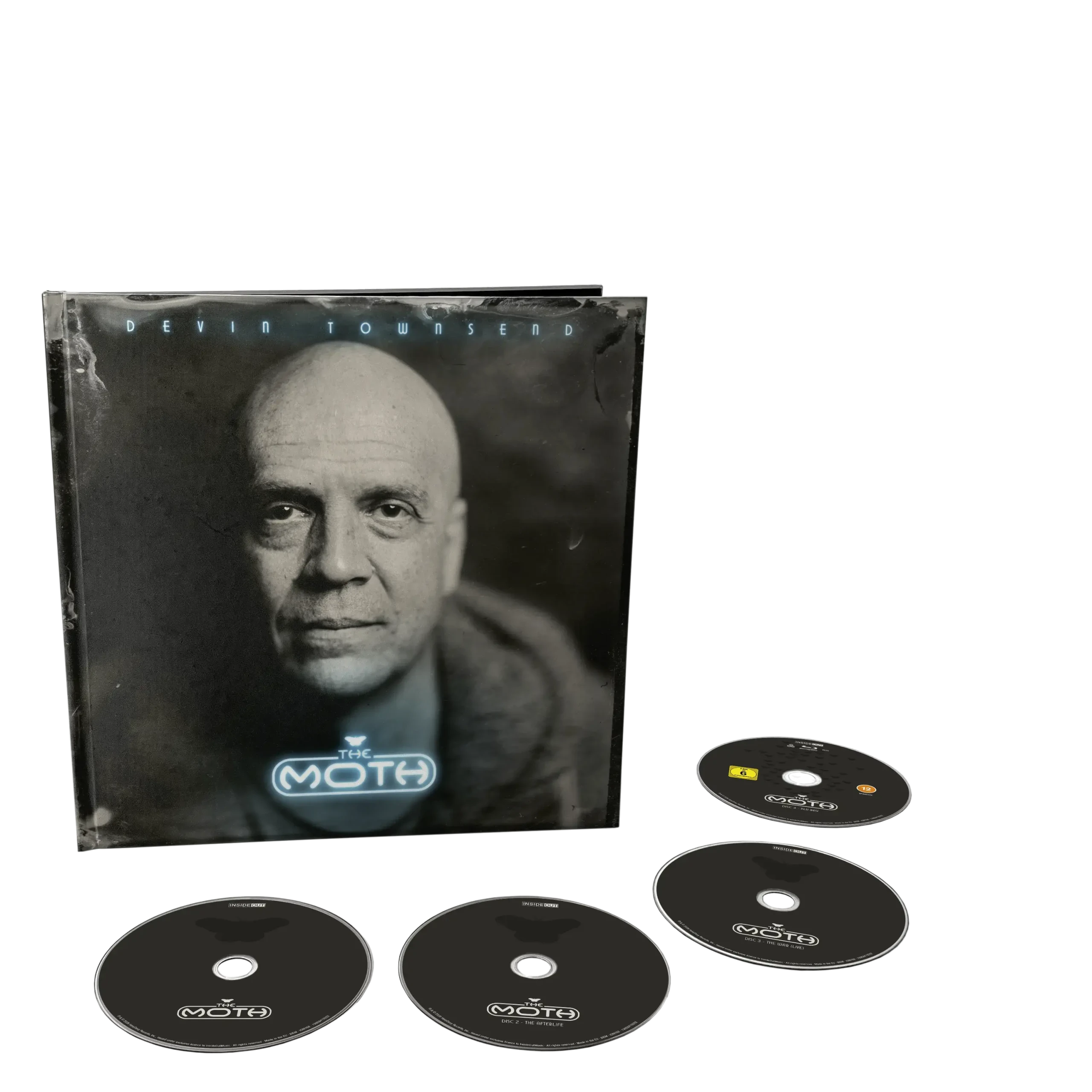 DEVIN TOWNSEND · The Moth | DELUXE 3CD+BLU-RAY ARTBOOK (Progressive Metal CDs)