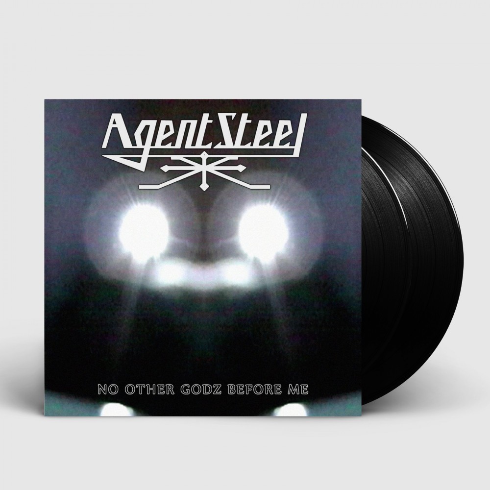 AGENT STEEL · No Other Godz Before Me | BLACK DLP (Heavy Metal Vinyl)