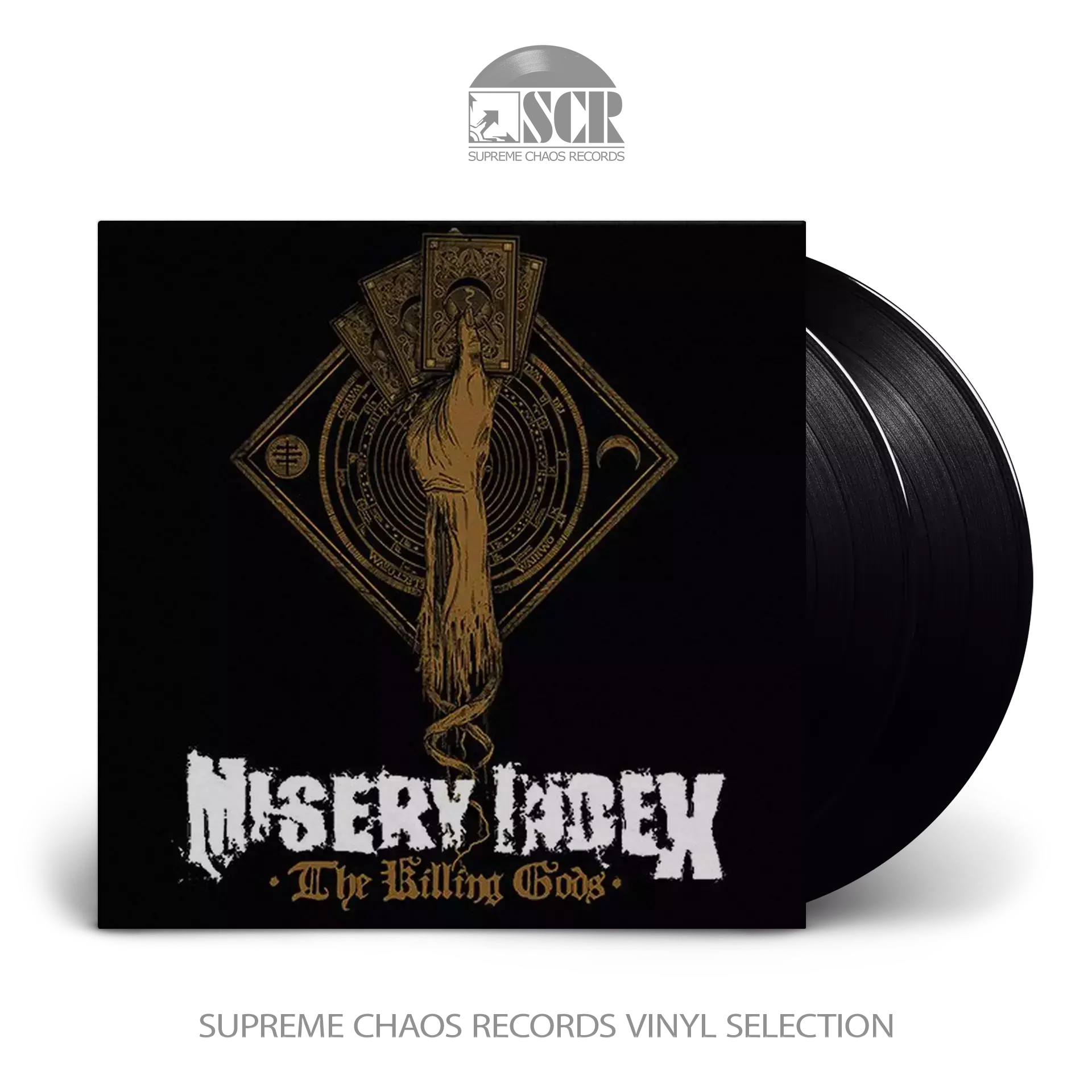 MISERY INDEX · The Killing Gods | BLACK 2LP (Death Metal Vinyl)