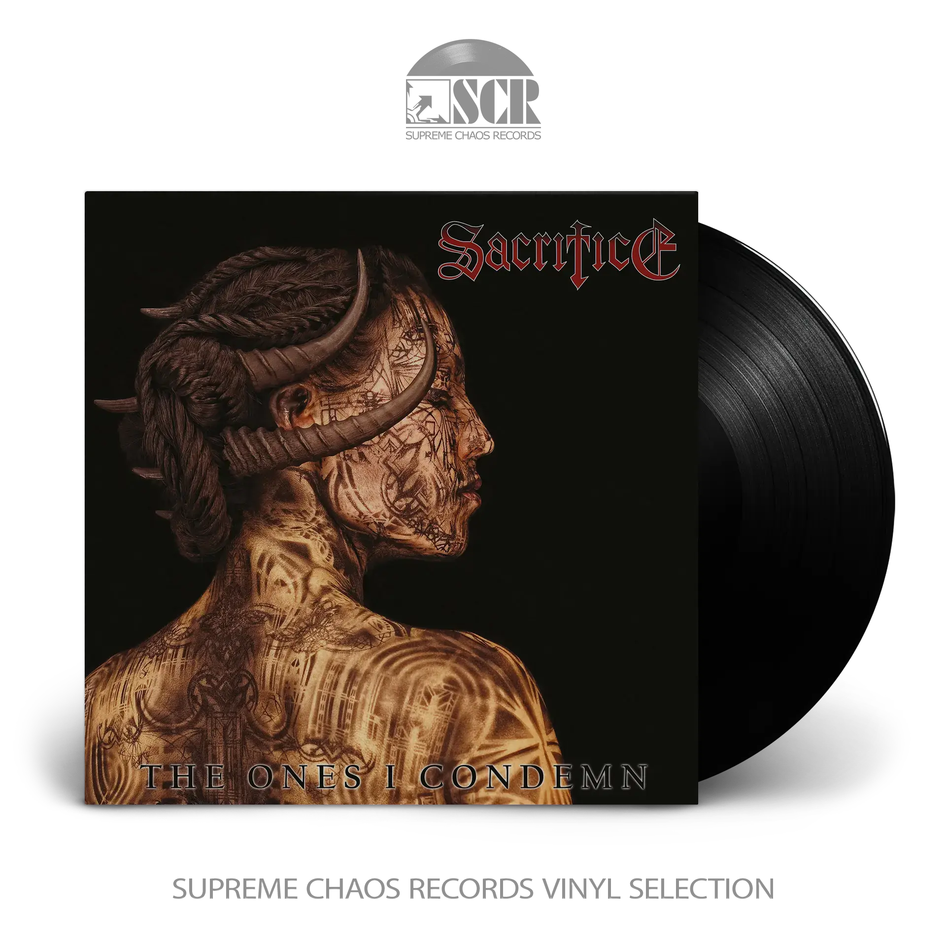 SACRIFICE - The Ones I Condemn [BLACK LP] (Thrash Metal Vinyl)