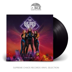 THE GEMS · Phoenix | BLACK LP (Hard Rock Vinyl)