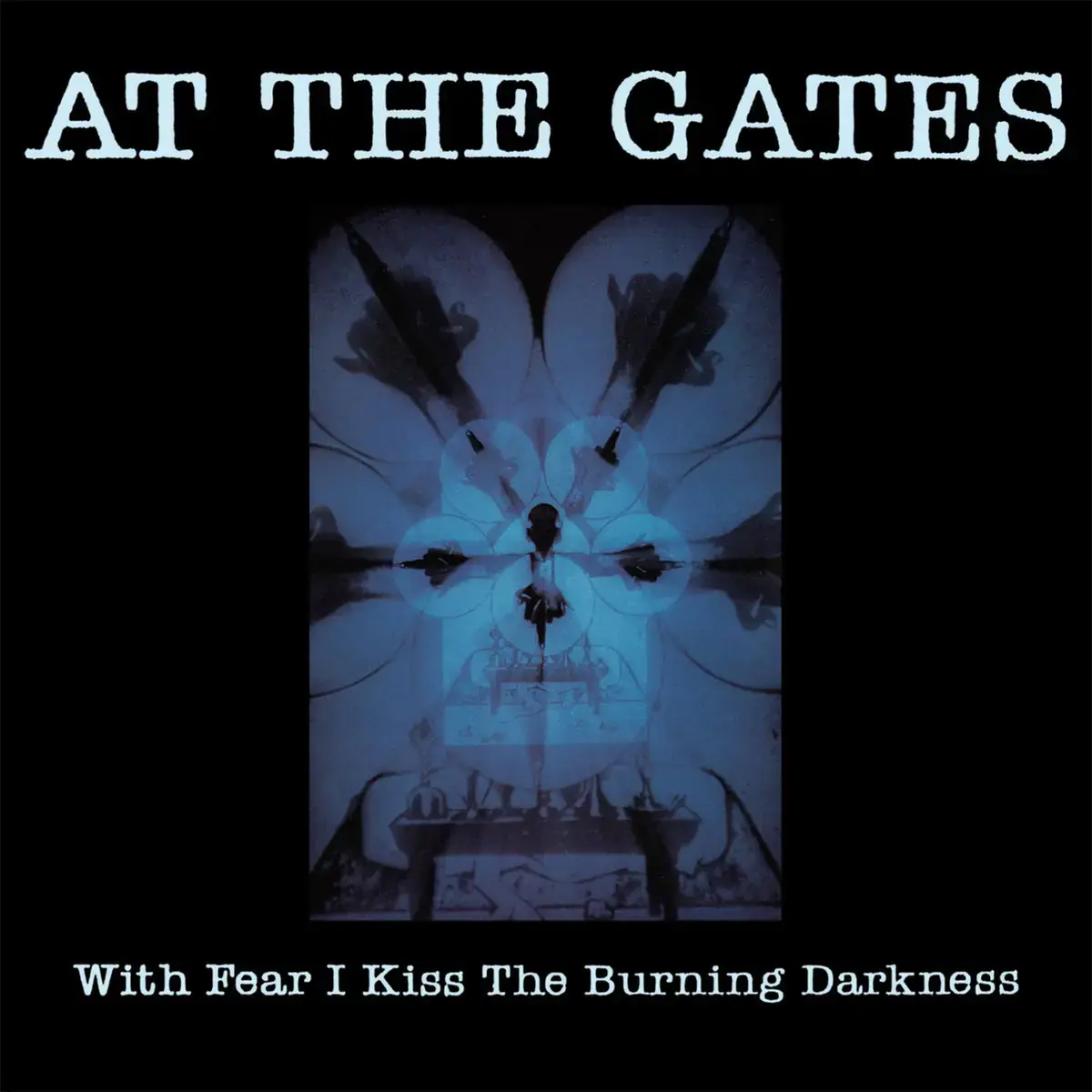 AT THE GATES · With Fear I Kiss The Burning Darkness | BLUE/BLACK MARBLED LP (Melodic Death Metal Vinyl) · Bild 1