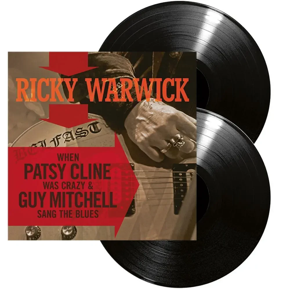 RICKY WARWICK - When Patsy Cline Was Crazy & Guy Mitchell Sang The Blues / Hearts On Trees [BLACK 2LP] (Classic Rock Vinyl) · Bild 2