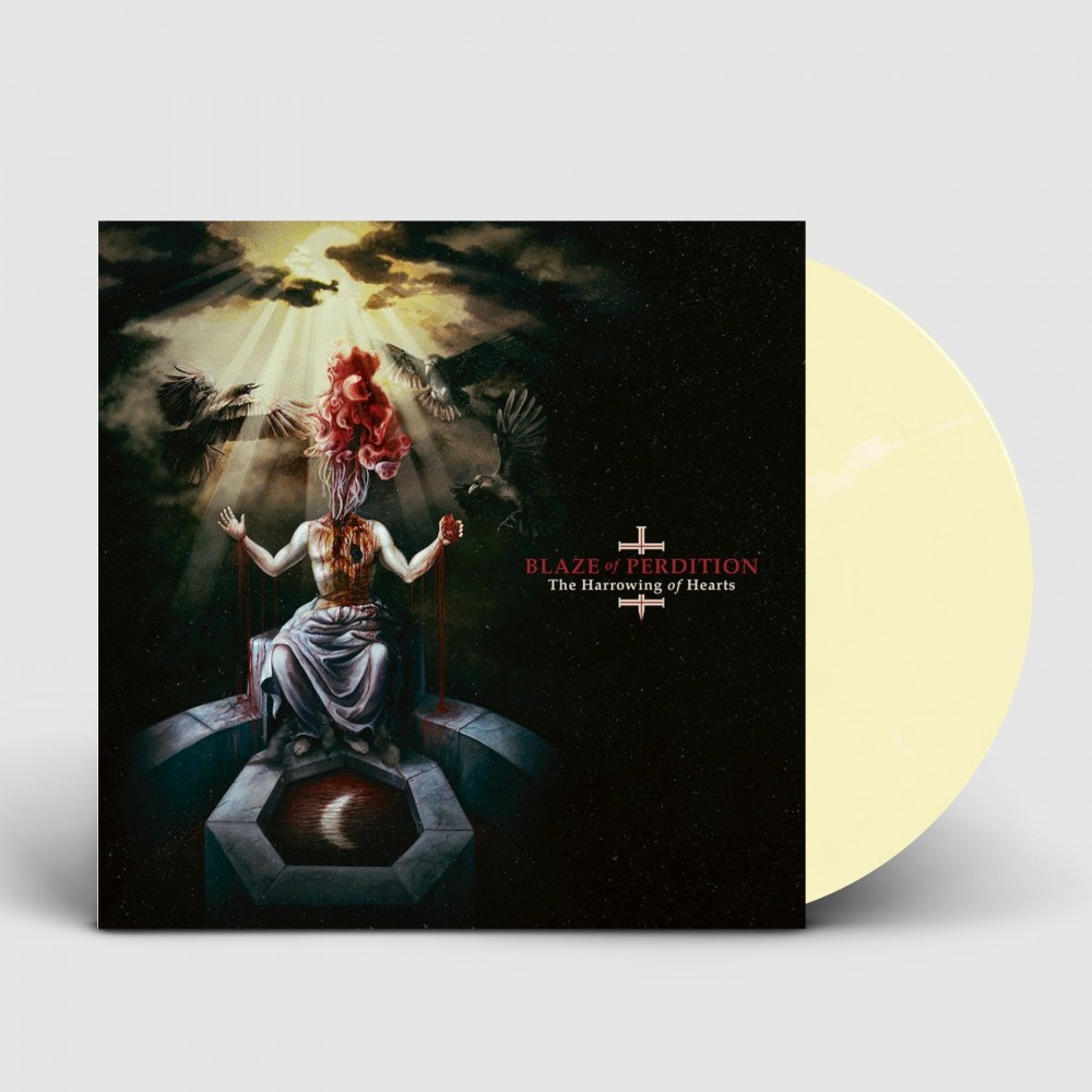 BLAZE OF PERDITION · The Harrowing Of Hearts | PALE LP (Black Metal Vinyl)