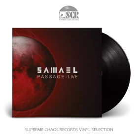 SAMAEL · Passage - Live | BLACK LP (Black Metal Vinyl)