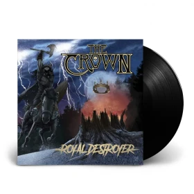 THE CROWN · Royal Destroyer | BLACK LP (Death Metal Vinyl)