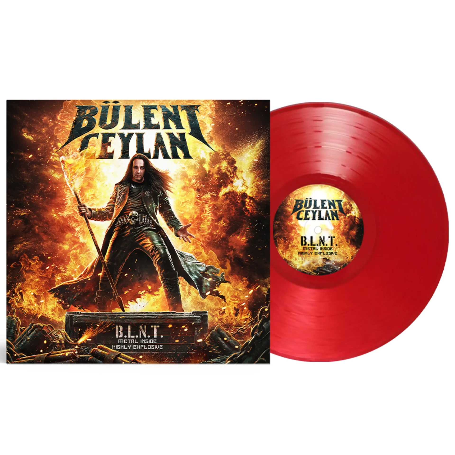 BÜLENT CEYLAN · B.L.N.T. | TRANSPARENT RED LP (Heavy Metal/Hard Rock Vinyl) · Bild 2