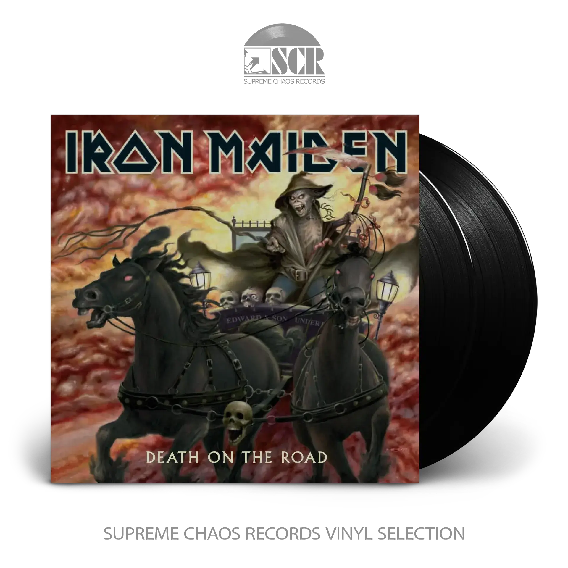 IRON MAIDEN · Death On The Road | BLACK 2LP (Heavy Metal Vinyl)