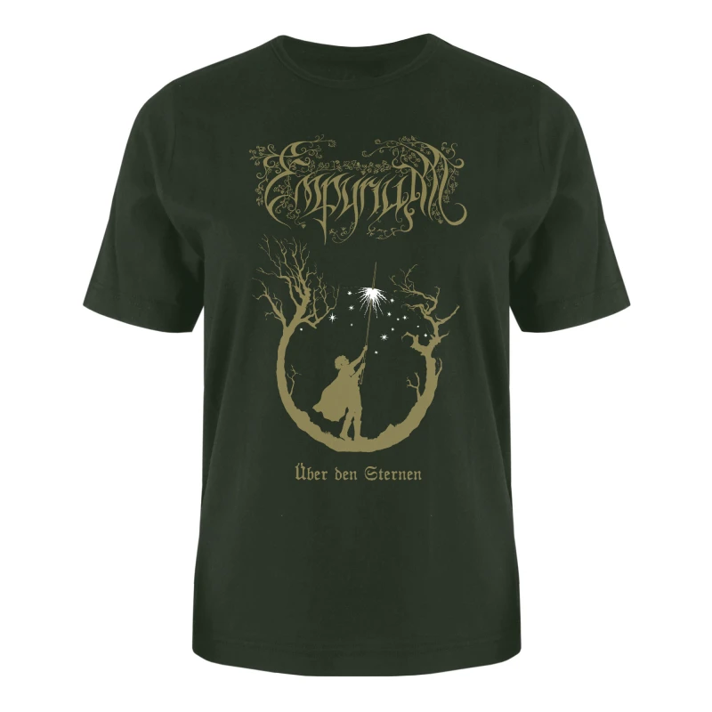 EMPIRIUM · Über den Sternen | GREEN T-SHIRT (Black Metal/Folk/Gothic Metal Clothes)