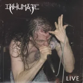 INHUMATE / VAGINAL INCEST · Split | BLACK 7" EP (Grindcore Vinyl) · Bild 2