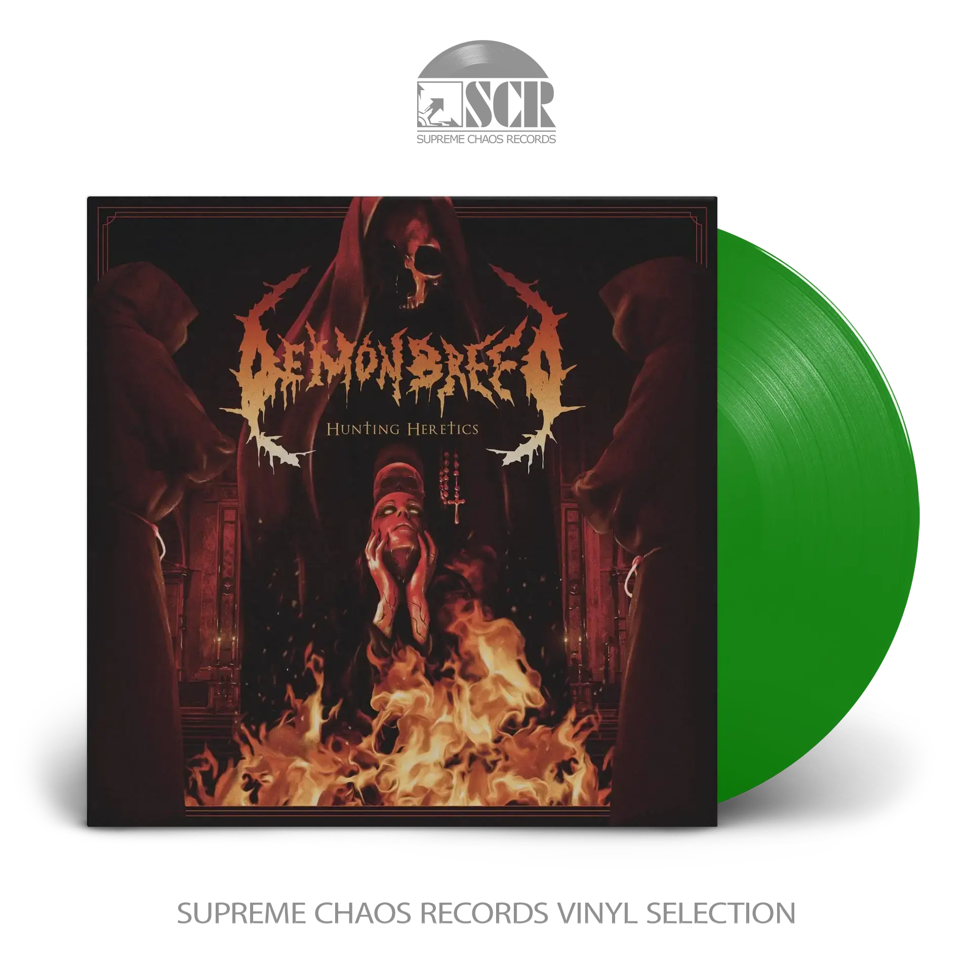 DEMONBREED · Hunting Heretics | TRANSPARENT GREEN LP (Death Metal Vinyl)
